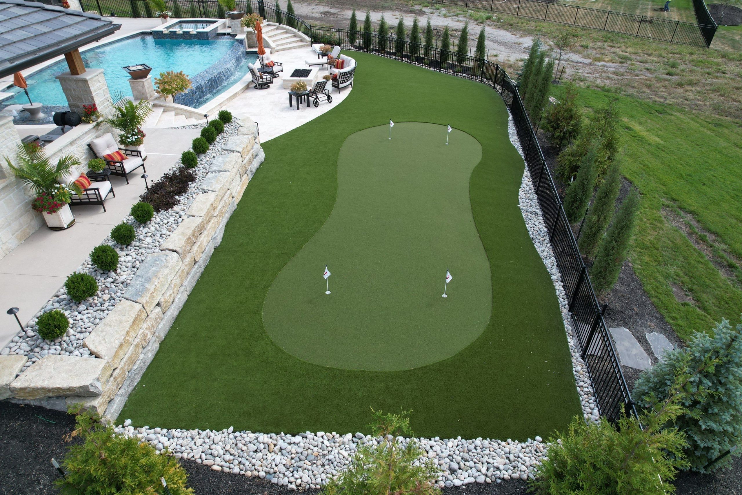 Turf Putting Green Installation